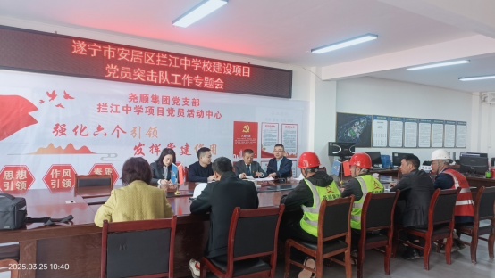 以党建为引领  以实干促成效